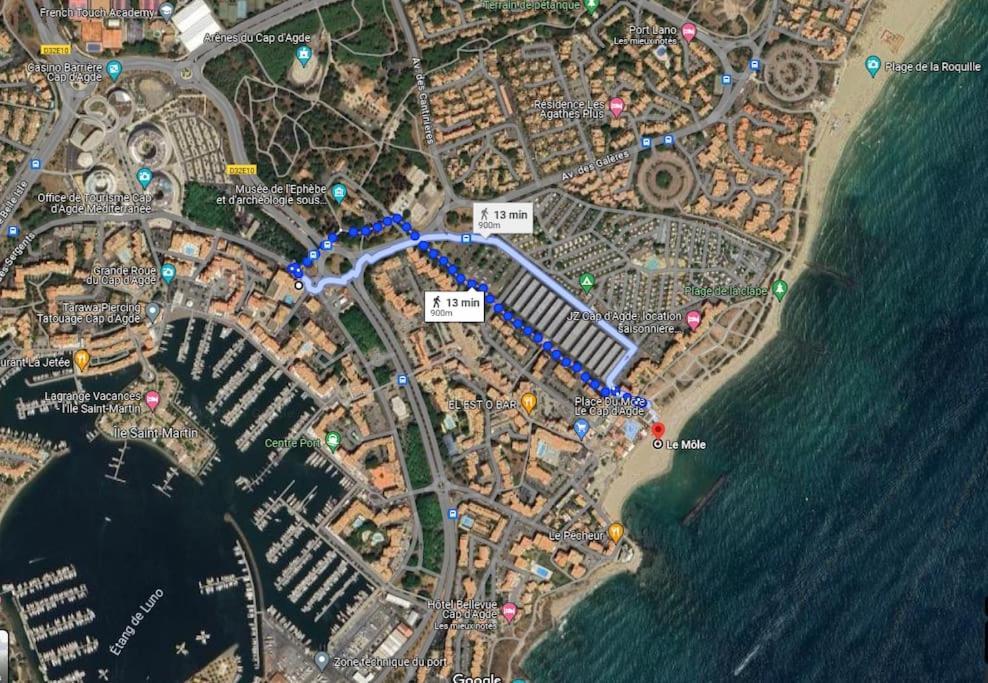Studio Centre Port, Cap D'아그 외부 사진
