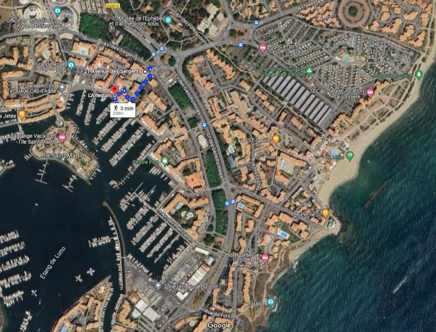 Studio Centre Port, Cap D'아그 외부 사진